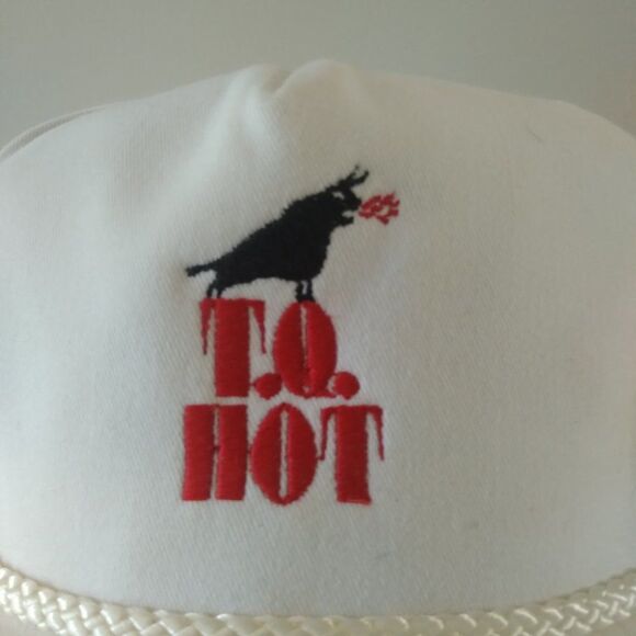 Deadstock Vintage T.Q. Hot Tequila Rope Strap Back Trucker Hat - Picture 2 of 8